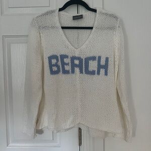 NWOT Wooden Ships Chunky Knit Beach Sweater size M/L